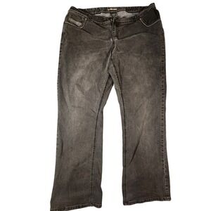 Vintage Y2K Lane Bryant Women's‎ Wash Bootcut Jeans Size 24 Medium Rise Stretch